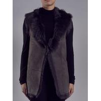 cessna storm grey fur gilet