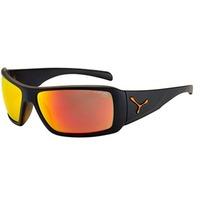 cebe utopy sunglasses 1500 grey orange fm lens matt black orange frame