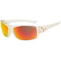 cebe haka sunglasses 1500 grey orange fm lens matt clear frame