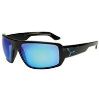 cebe maori sunglasses 1500 grey blue fm lens shiny black frame