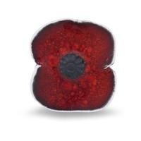 Ceramic Poppy Brooch