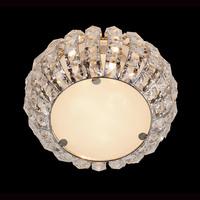 CFH905262/03/PL/CH Rome 3 Lt Crystal Semi Flush Ceiling Light