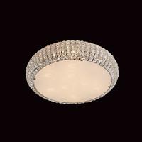 CFH905262/06/PL/CH Rome 6 Lt Crystal Semi Flush Ceiling Light