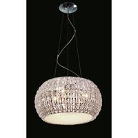 CFH905262/09/CH Rome 9 Lt Crystal Pendant Ceiling Light