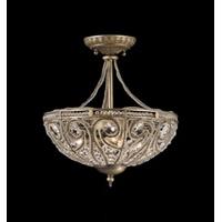 cf986553f three lt gold semi flush ceiling fitting