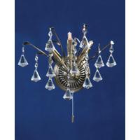 CFH811201/03/WB/AB Crystal Asian Treviso Crystal Wall Light