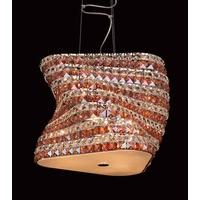 cfh21113106lamb tia large 6 light amber ceiling pendant