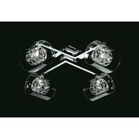 CFH211171/04/PL/CH Sonja 4 Light Flush Ceiling Light