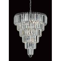 CF112023/05/CH Mira 5 Light Tiered Chrome Ceiling Pendant