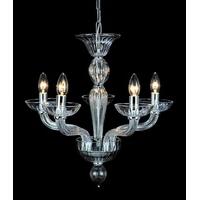 CF211081/05/CLR/CH Oasis 5 Light Multi Arm Ceiling Light