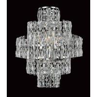 CF03220/WB/CH New York 3 Light Tiered Wall Light