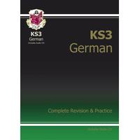 cgp ks3 german complete revision amp practice with audio cd