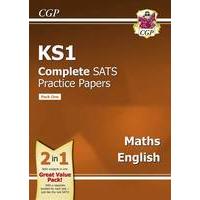 CGP KS1 Complete SATs Practice Papers - Maths, Reading and Spelling