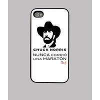 chuck norris never ran a maratho...