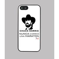 chuck norris never ran a maratho...