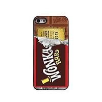 Chocolate Design Aluminum Hard Case for iPhone 5/5S