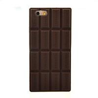 chocolate silicone soft case for iphone 66s