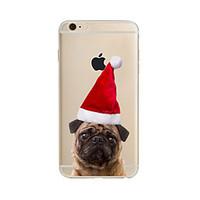 christmas dog pattern tpu soft case cover for apple iphone 7 7 plus ip ...