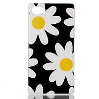 Chrysanthemum Pattern TPU Phone Case for Xperia Z5 Compact/Z5mini