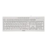 Cherry G85-23200 Stream 3.0 Wired Usb Keyboard (pale Grey) - Uk
