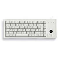 Cherry G84-4400 Compact Trackball USB Keyboard Light Grey UK Lyout