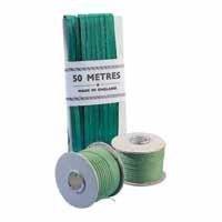 China Ribbon Cotton Green Roll 4mmx30m