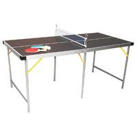 Charles Bentley 1/2 Folding Table Tennis Table 5ft