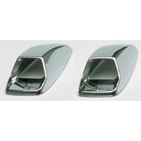 Chrome Screen Washer Covers