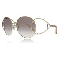 Chloe Jackson Sunglasses Gold / Peach 724 60mm