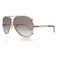 chloe isidora sunglasses rose gold peach 785 61mm