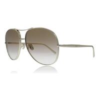 Chloe Nola Sunglasses Gold / Brown 722 61mm