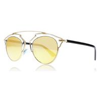 Christian Dior So Real Sunglasses Gold U5S 48mm