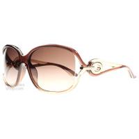 Christian Dior Volute 2 Sunglasses Brown Honey 5Y7 J6 61mm