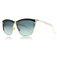 Christian Dior So Electric 1 Sunglasses Dark Green Yellow Gold 26H