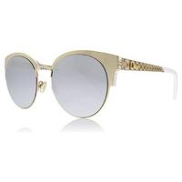 christian dior dioramamini sunglasses gold j5g 54mm