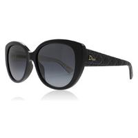 Christian Dior Lady1N Sunglasses Black 8079O 55mm