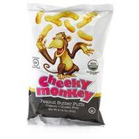 Cheeky Monkey Organic Peanut Butter Puffs 60g
