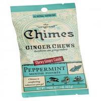 chimes ginger chews peppermint 425g