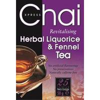 chai xpress herbal liquorice fennel tea 50g