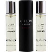 Chanel Allure Homme Sport Eau de Toilette Refillable 3 x 20ml