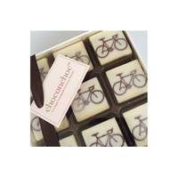 Choc on Choc Box of 9 Belgian Bike Chocolates | Chocolate