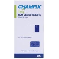 Champix 1mg 28 tablets
