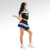 Cheerleader Costumes Outfits Women\'s Performance Training Cotton Polyester Sleeveless Natural