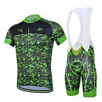 cheji cycling jersey with bib shorts mens short sleeve bike bib shorts ...