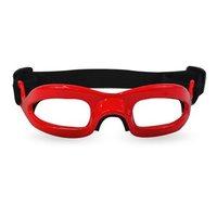 Challenger Lensless Coloured Eyeguards - Red