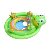Children Swimming Pool Floating Circle Ring Baby Baby Baby Life Buoy Sunset Mount Horse