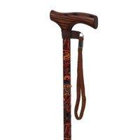 Charles Buyers Walking Sticks Crutch Handle Adjustable-brown