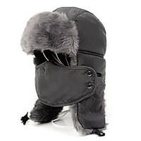 Chapka Hat / Fur Hat Ski Pollution Protection Mask / Hat Women\'s / Men\'s Thermal / Warm Snowboard Polyester / Fleece Red / Gray / Black