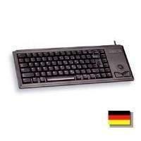 cherry g84 4400 compact keyboard with built in trackball black germany