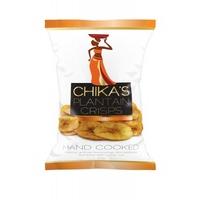 chikas hand cooked plantain crisps 35g x 12